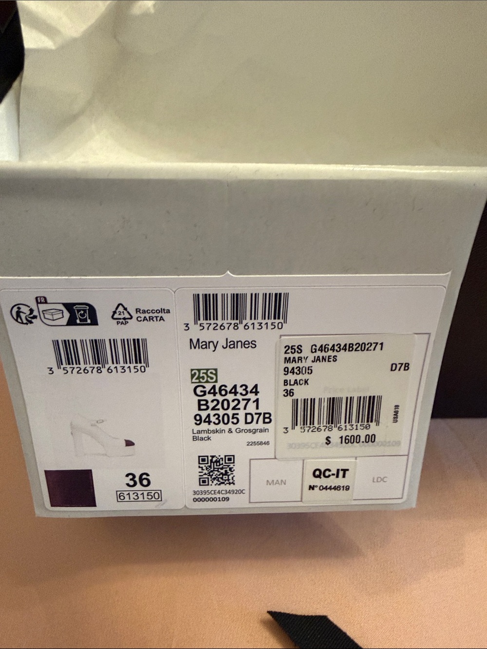CHANEL Platform Mary Jane with Crystal CC Emblem - Picture 9 of 9